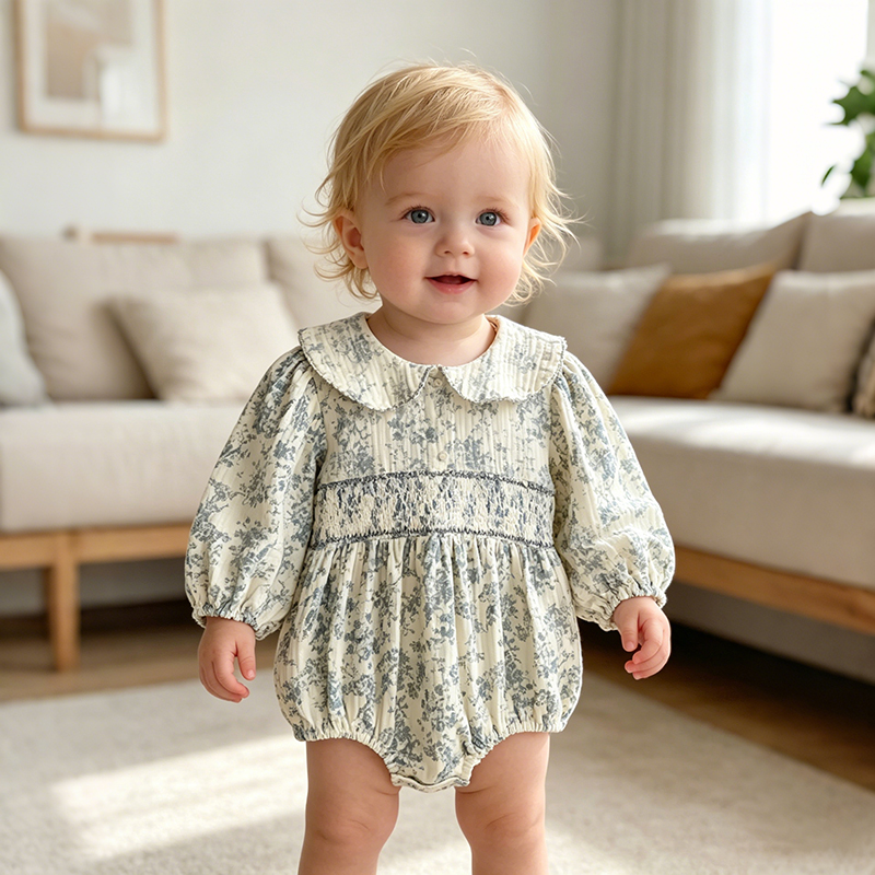 Bamboo Bodysuit Baby - 2026 New 0-24M Spring Toddler Baby
