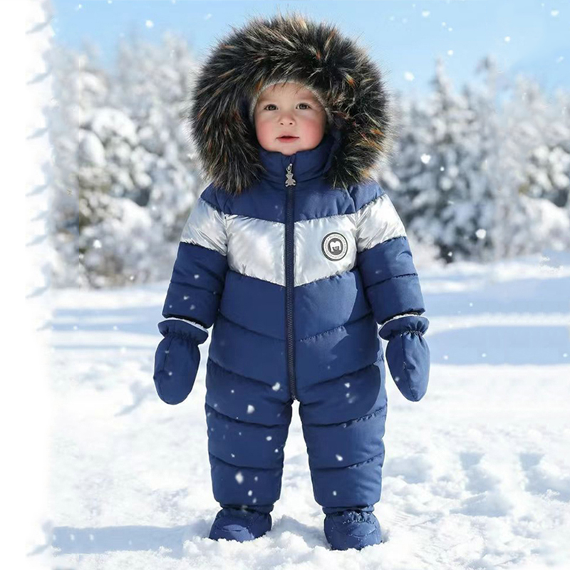 Baby Clothing On Sale - Winter Newborn Baby Romper With Gloves