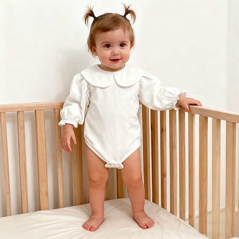 Bamboo Bodysuit Baby - New 0-24M Baby Girl Romper Baby