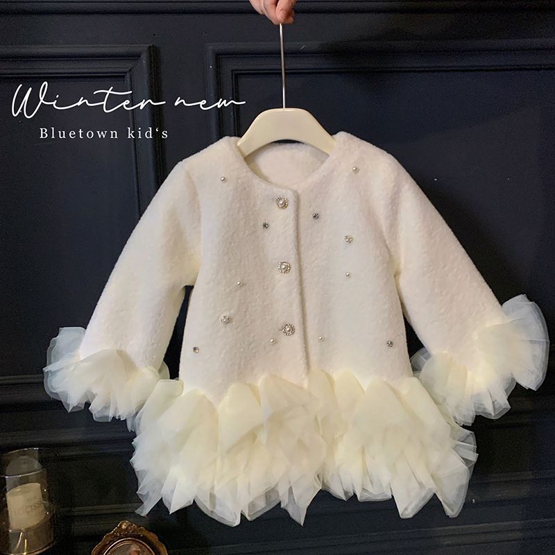 Girls' Furry Princess Mesh Coa - đánh giá và giá Baby Clothing Quilt