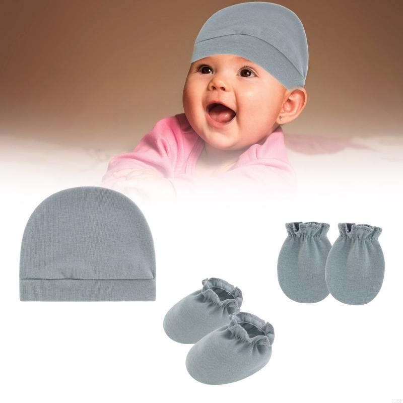 Găng tay mũ nhẹ cho trẻ sơ sin - đánh giá và giá Baby Mittens Scratch