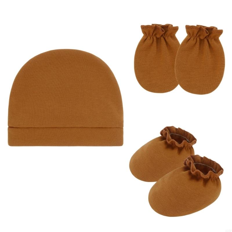 Găng tay mũ nhẹ cho trẻ sơ sin - đánh giá và giá Baby Mittens Scratch