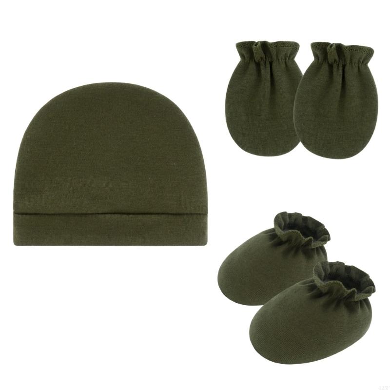 Găng tay mũ nhẹ cho trẻ sơ sin - đánh giá và giá Baby Mittens Scratch