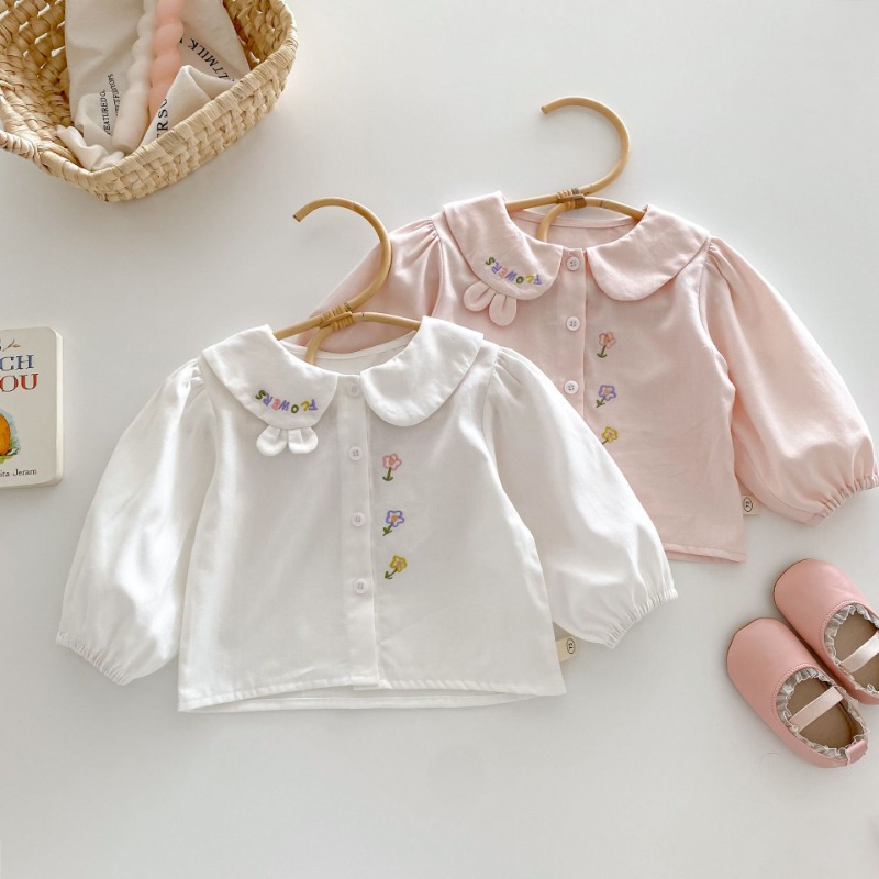 Stylish Baby Girls Flower Embr - đánh giá và giá Baby Clothing Embroidery