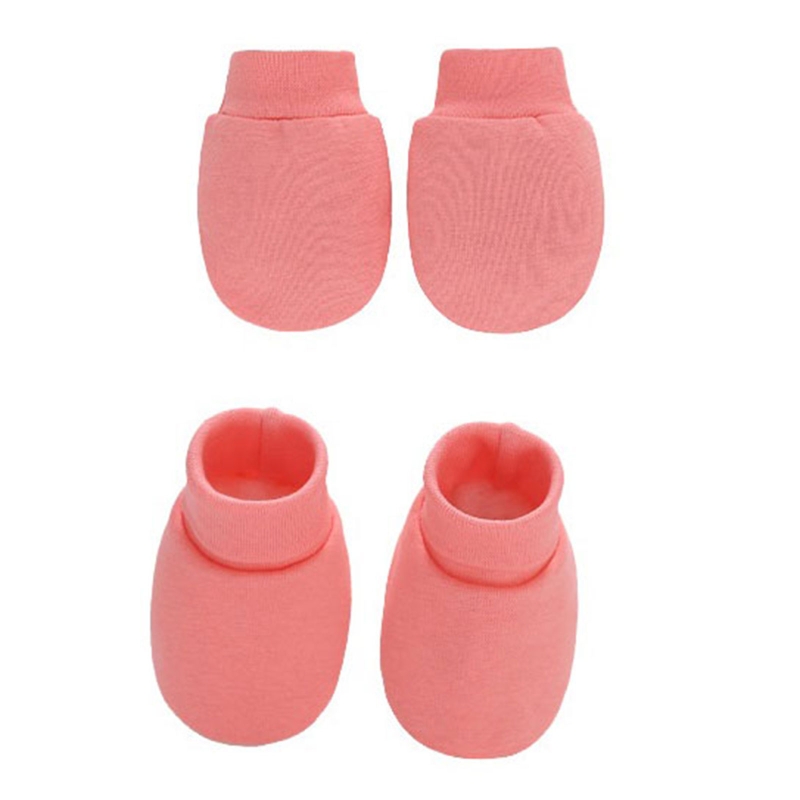 Bé Găng Tay Cotton Mềm Mại Châ - đánh giá và giá Baby Mittens Scratch