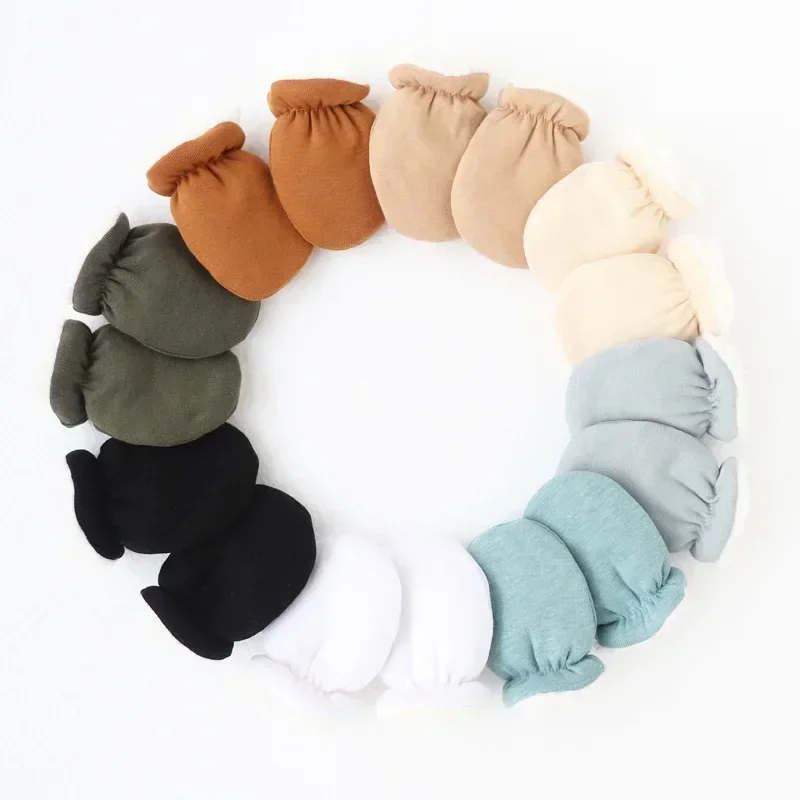 Warm Wool Newborn Mittens for  - đánh giá và giá Baby Mittens Scratch