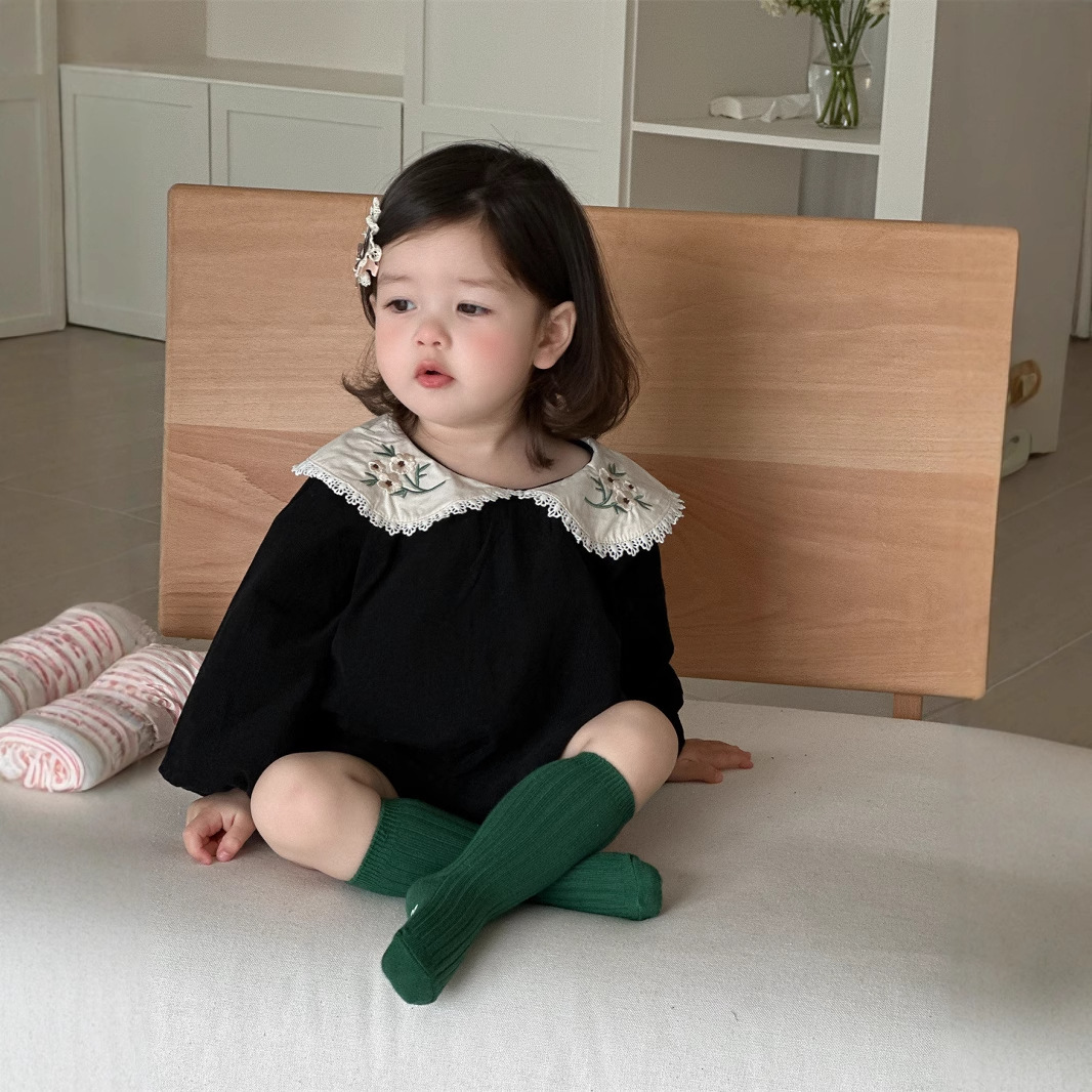2025 Spring New Baby Girl Flow - đánh giá và giá Baby Clothing Embroidery