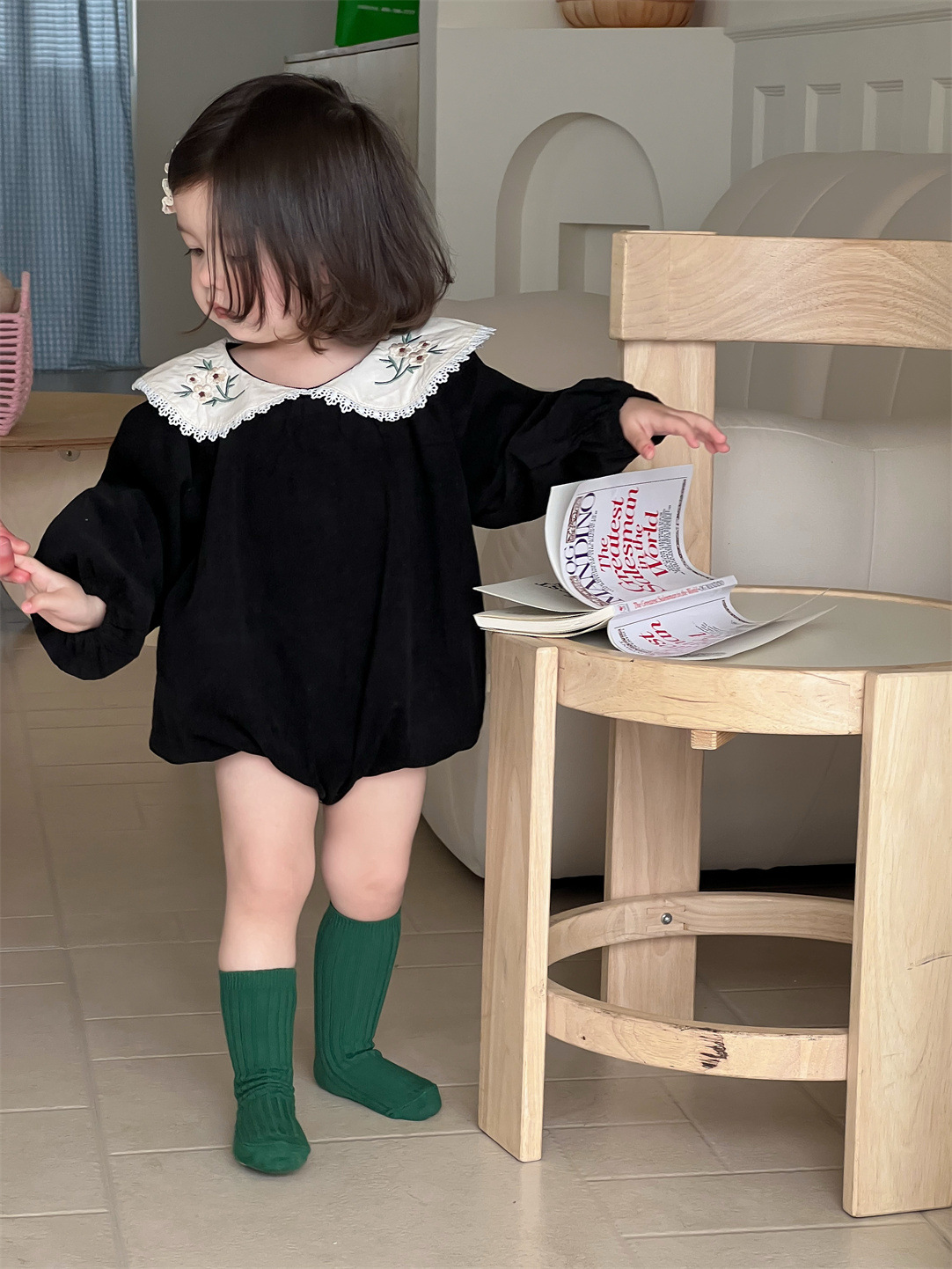 2025 Spring New Baby Girl Flow - đánh giá và giá Baby Clothing Embroidery
