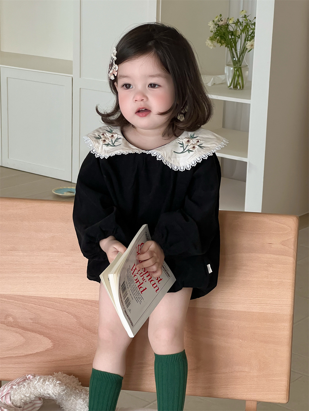 2025 Spring New Baby Girl Flow - đánh giá và giá Baby Clothing Embroidery