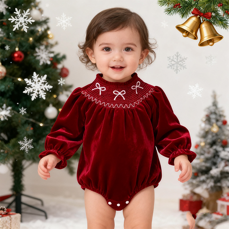 2025 Christmas 0-24M Baby Girl - đánh giá và giá Bamboo Bodysuit Baby