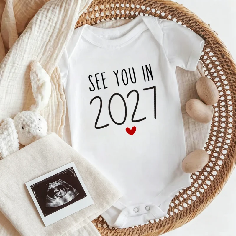 See You In 2027 Baby Announcem - đánh giá và giá Baby Clothing Embroidery