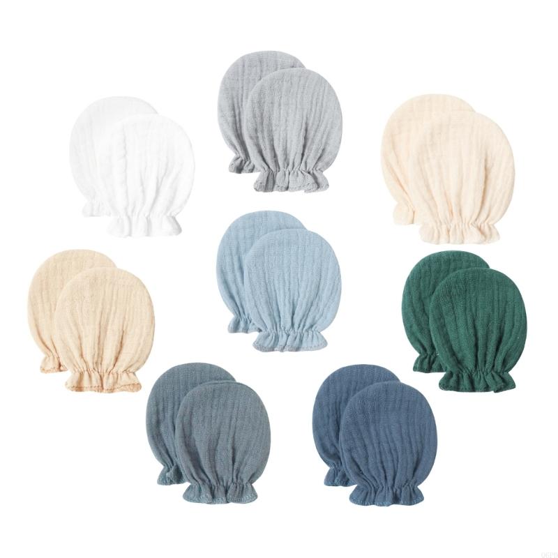 1 Bộ Găng Tay Trẻ Cho Trẻ Sơ S - đánh giá và giá Baby Mittens Scratch
