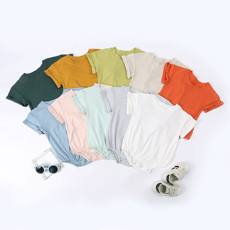 Newborn Baby Boy Girl Basic So - đánh giá và giá Bamboo Bodysuit Baby