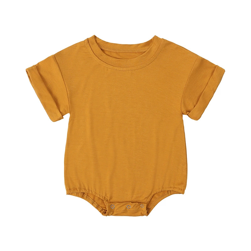 Newborn Baby Boy Girl Basic So - đánh giá và giá Bamboo Bodysuit Baby