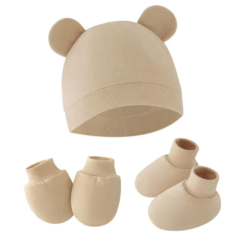 Cute Baby Hat Newborn Bonnet G - đánh giá và giá Baby Mittens Scratch