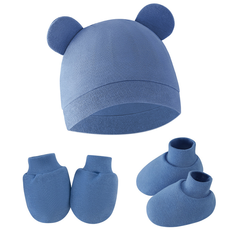 Cute Baby Hat Newborn Bonnet G - đánh giá và giá Baby Mittens Scratch