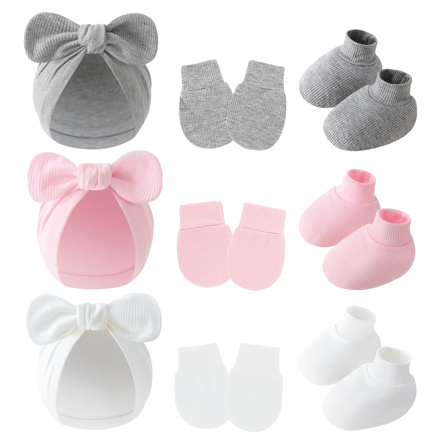 Unisex Newborn Baby Cotton Hat - đánh giá và giá Baby Mittens Scratch