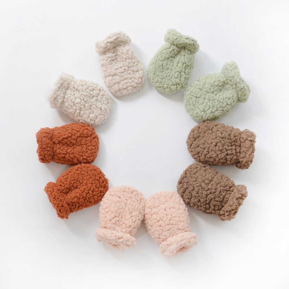 Plush Fleece Toddler Hand Warm - đánh giá và giá Baby Mittens Scratch