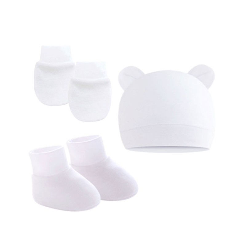 Newborn Baby Hat Sock Mittens, - đánh giá và giá Baby Mittens Scratch