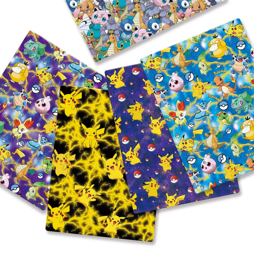Pokemon Cartoon Fabric140*50cm - đánh giá và giá Baby Clothing Quilt