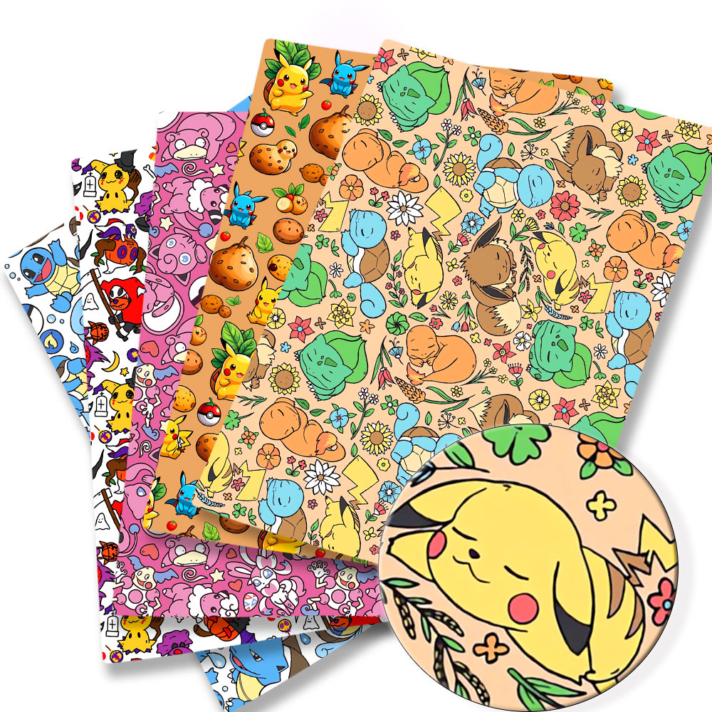 Pokemon Cartoon Fabric140*50cm - đánh giá và giá Baby Clothing Quilt