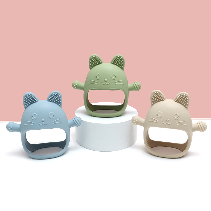 Baby Silicone Teether Gloves P - đánh giá và giá Baby Mittens Scratch