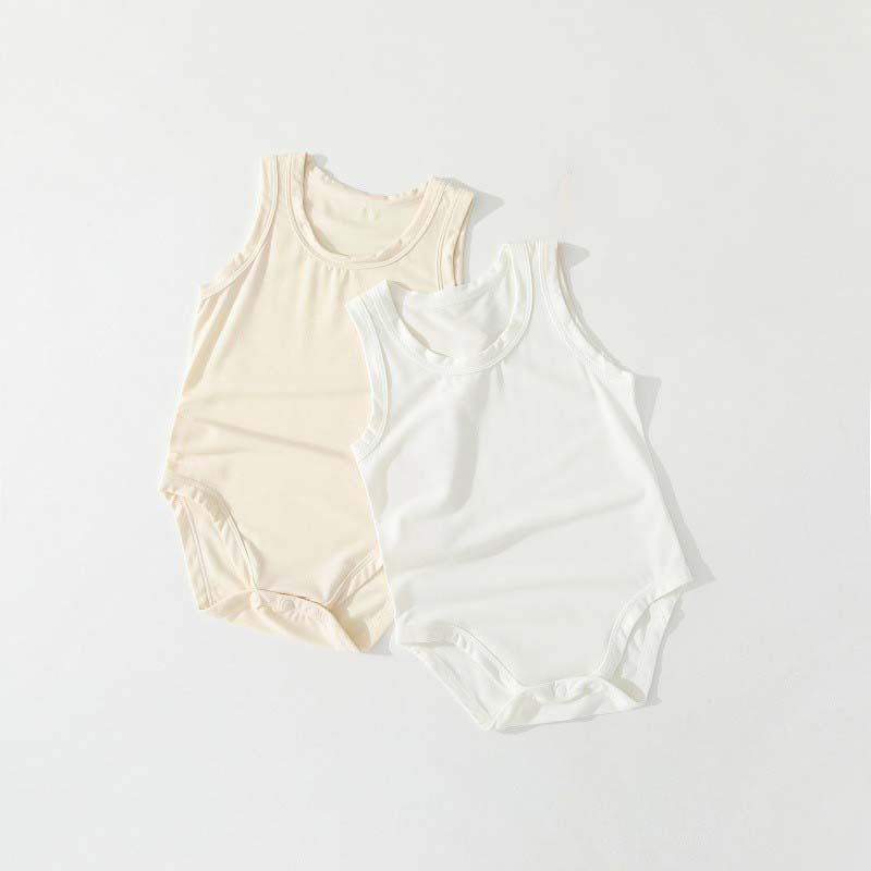 Baby Sleeveless Bodysuit Bambo - đánh giá và giá Bamboo Bodysuit Baby