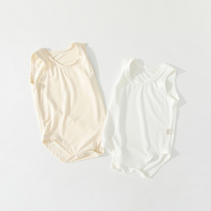 Baby Sleeveless Bodysuit Bambo - đánh giá và giá Bamboo Bodysuit Baby